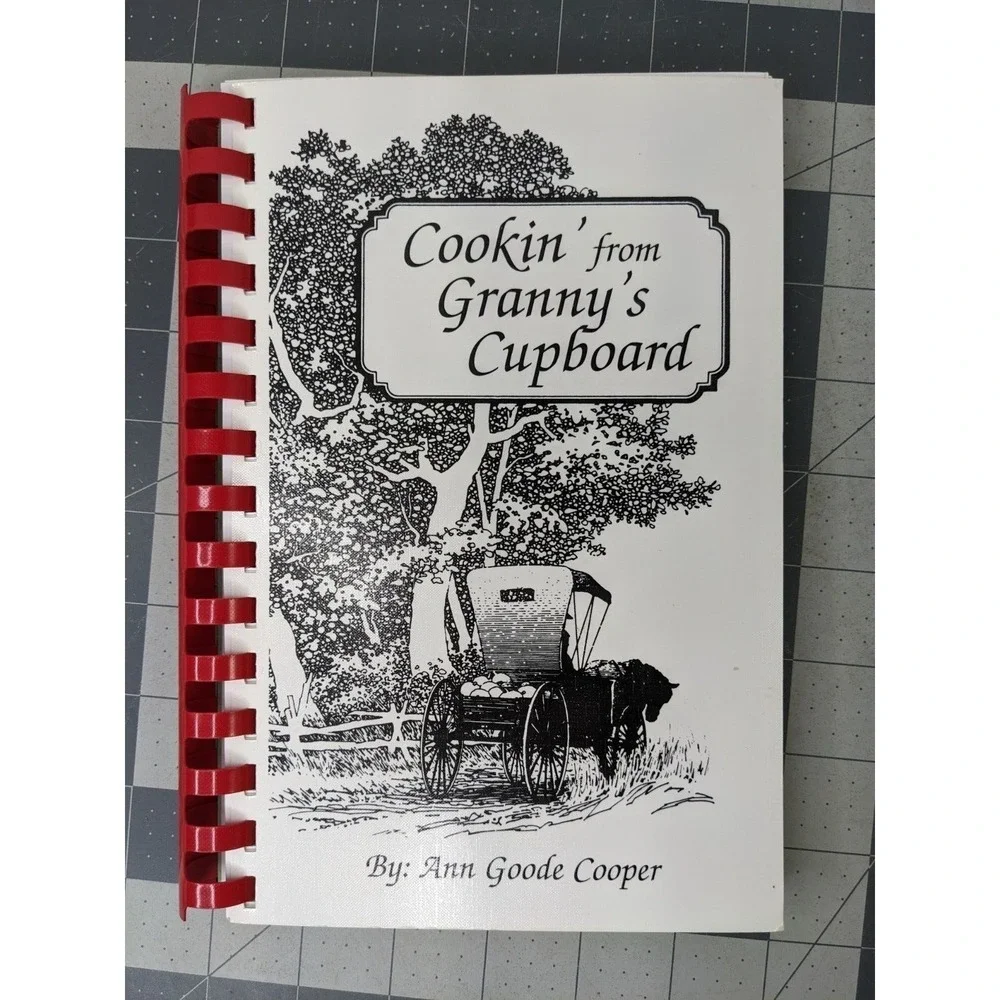 Cookbook Lot Spiral Grannys Cupboard Homestyle Basics & More